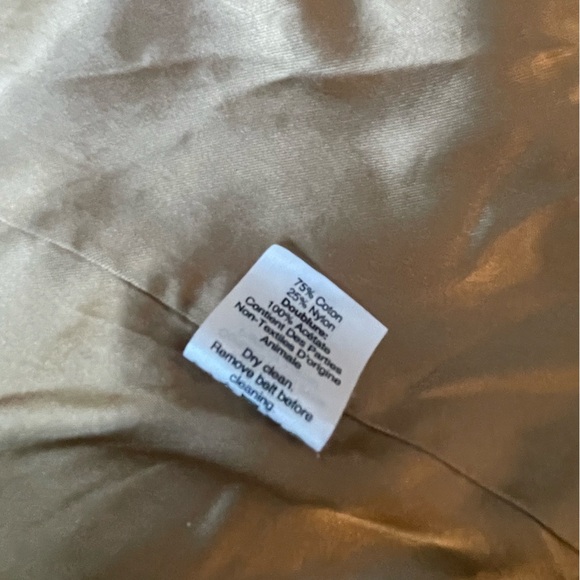 J. Crew Beige Double-Breasted Trench Coat - Picture 6 of 11